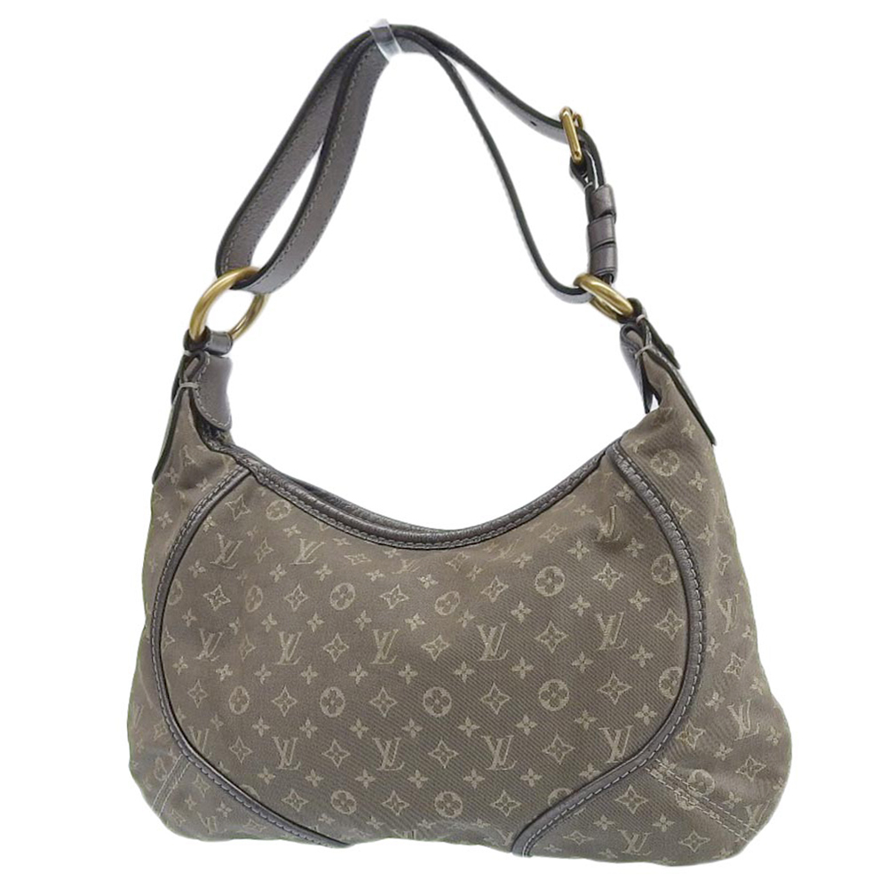 Louis Vuitton Minilan Manon Monogram Platine Shoulder M95620 Bag Gray PM